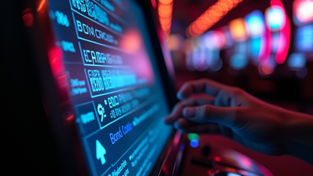 Casino cashier screen showing a promo code entry field in a dark setting